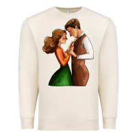 Sandshell valentines day couple Premium Sweatshirt - AdoDesignShop