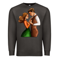 Smoke valentines day couple Premium Sweatshirt - AdoDesignShop