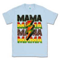 Dusty Blue juneteenth mama Classic Tee - CowGirlArtShop