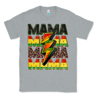 Heather Grey juneteenth mama Classic Tee - CowGirlArtShop
