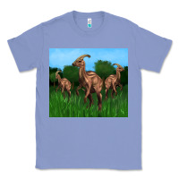 Colony Blue parasaurolophus Classic Tee - Artiststas