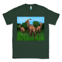 Sports Green parasaurolophus Classic Tee - Artiststas