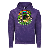 Cloud Purple St. Patrick's Day Hockey Vintage Hoodie - FaDigitalArtStudio