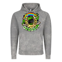 Cloud Rock St. Patrick's Day Hockey Vintage Hoodie - FaDigitalArtStudio
