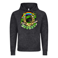 Vintage Black St. Patrick's Day Hockey Vintage Hoodie - FaDigitalArtStudio