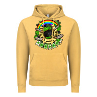 Vintage Mustard St. Patrick's Day Hockey Vintage Hoodie - FaDigitalArtStudio