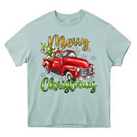 Arona Merry Christmas truck Heavy Core Tee - texasbilliewilder