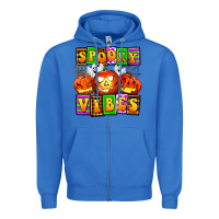 True Royal spooky vibes Zipper Hoodie - AdoDesignShop