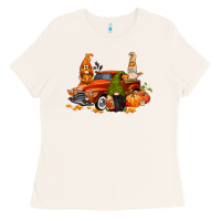 Bone fall gnome truck Ladies Tee - CowGirlArtShop