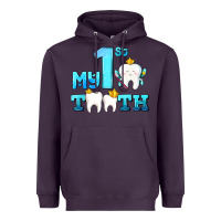 Plum my first tooth with teeth Heavyweight Hoodie - AdoDesignShop