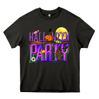 Asphalt Halloween party Heavy Core Tee - NancyCooperArtShop