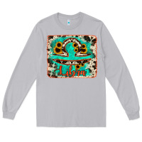 Moon Dust libra turquoise cowhide Long Sleeve Tee - RanaPortraitStore
