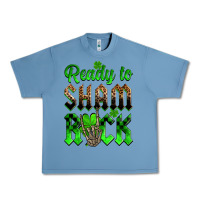 Pebble Blue St. Patricks' Day ready to sham rock Urban Heavy Tee - OliviaCreatesArt