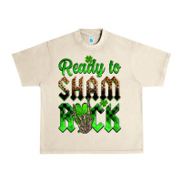 Sandshell St. Patricks' Day ready to sham rock Urban Heavy Tee - OliviaCreatesArt