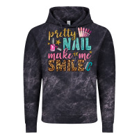 Cloud Black pretty nail make me smile bbs Vintage Hoodie - BundleAndBundleShop