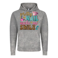Cloud Rock pretty nail make me smile bbs Vintage Hoodie - BundleAndBundleShop