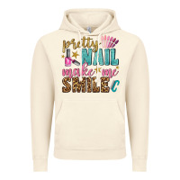 Vintage Artic pretty nail make me smile bbs Vintage Hoodie - BundleAndBundleShop