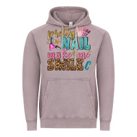 Vintage Zinc pretty nail make me smile bbs Vintage Hoodie - BundleAndBundleShop