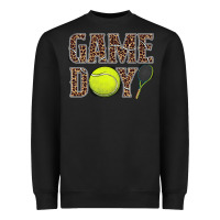 Black tennis game day Heavyweight Sweatshirt - BarkalooDesign