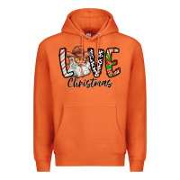 Carrot Love Christmas Santa Premium Hoodie - CowhideDigitalArt