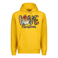 Lemon Love Christmas Santa Premium Hoodie - CowhideDigitalArt
