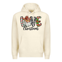 Sandshell Love Christmas Santa Premium Hoodie - CowhideDigitalArt