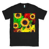 Black juneteenth sunflowers Classic Tee - CowGirlArtShop