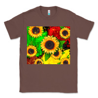 Chestnut juneteenth sunflowers Classic Tee - CowGirlArtShop