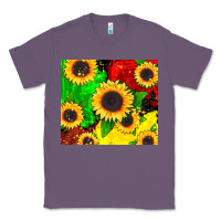 Lavender juneteenth sunflowers Classic Tee - CowGirlArtShop