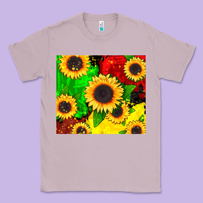 Juneteenth Sunflowers Classic Tee Designed By Cowgirlartshop