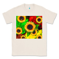 Natural juneteenth sunflowers Classic Tee - CowGirlArtShop