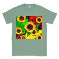 Sage juneteenth sunflowers Classic Tee - CowGirlArtShop