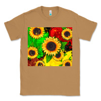 Toasted Coconut juneteenth sunflowers Classic Tee - CowGirlArtShop