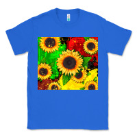 True Royal juneteenth sunflowers Classic Tee - CowGirlArtShop