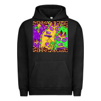 Pigment Black mardi gras Urban Hoodie - JahusDesignShop