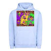 Pigment Grape Ice mardi gras Urban Hoodie - JahusDesignShop