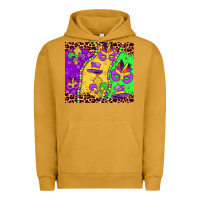 Pigment Peanut Butter mardi gras Urban Hoodie - JahusDesignShop
