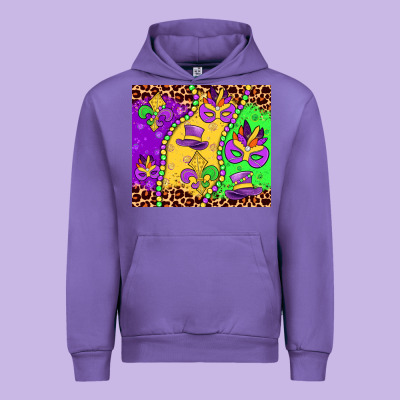 Mardi Gras Urban Hoodie Designed By Jahusdesignshop