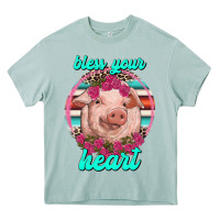 Arona bless your heart pig Heavy Core Tee - RanaPortraitStore