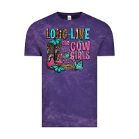 Cloud Purple long live the cowgirls olivia Vintage Tee - OliviaCreatesArt