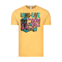 Vintage Mustard long live the cowgirls olivia Vintage Tee - OliviaCreatesArt