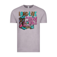 Vintage Zinc long live the cowgirls olivia Vintage Tee - OliviaCreatesArt