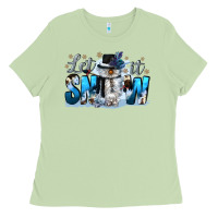Matcha let it snow Ladies Tee - CowGirlArtShop