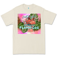 Bone just a girl who loves flamingo Premium Tee - TumblerDesignByShophia