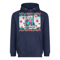 Navy da dental assistant dentist element with flowers Heavyweight Hoodie - AdoDesignShop