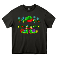 Asphalt custom name christmas elf Heavy Core Tee - texasbilliewilder