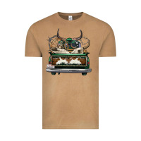 Vintage Camel cowhide and hunter truck olivia Vintage Tee - OliviaCreatesArt