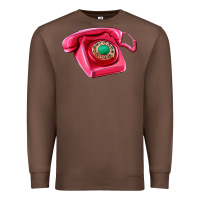 Chestnut pink telephone Premium Sweatshirt - AdoDesignShop
