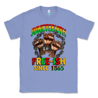 Colony Blue juneteenth free ish since 1865 Classic Tee - CowGirlArtShop