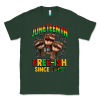 Sports Green juneteenth free ish since 1865 Classic Tee - CowGirlArtShop